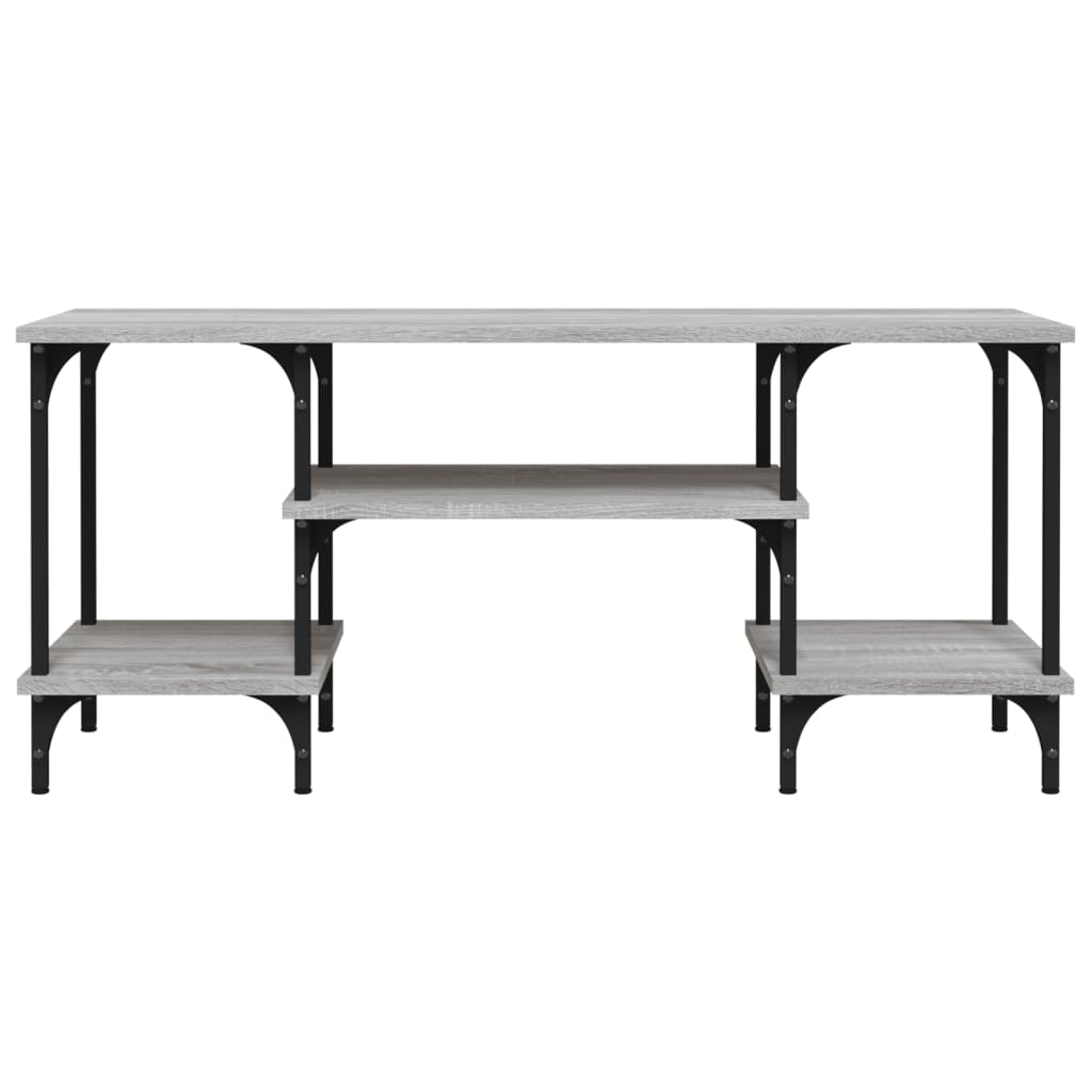 Mobile Porta TV Grigio Sonoma 102x35x45,5 cm Legno Multistrato