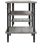 Mobile Porta TV Grigio Sonoma 102x35x45,5 cm Legno Multistrato