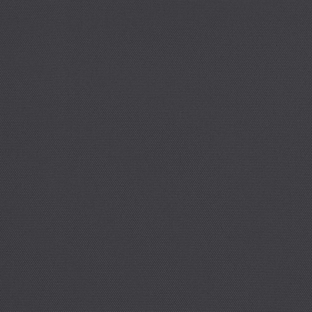 Ombrellone da Giardino con Palo in Legno Nero 196x231 cm