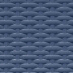Fioriere 2 pz Grigio Blu 30x30x37 cm in Polipropilene