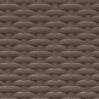 Fioriere 4 pz Marroni 30x30x37 cm in Polipropilene