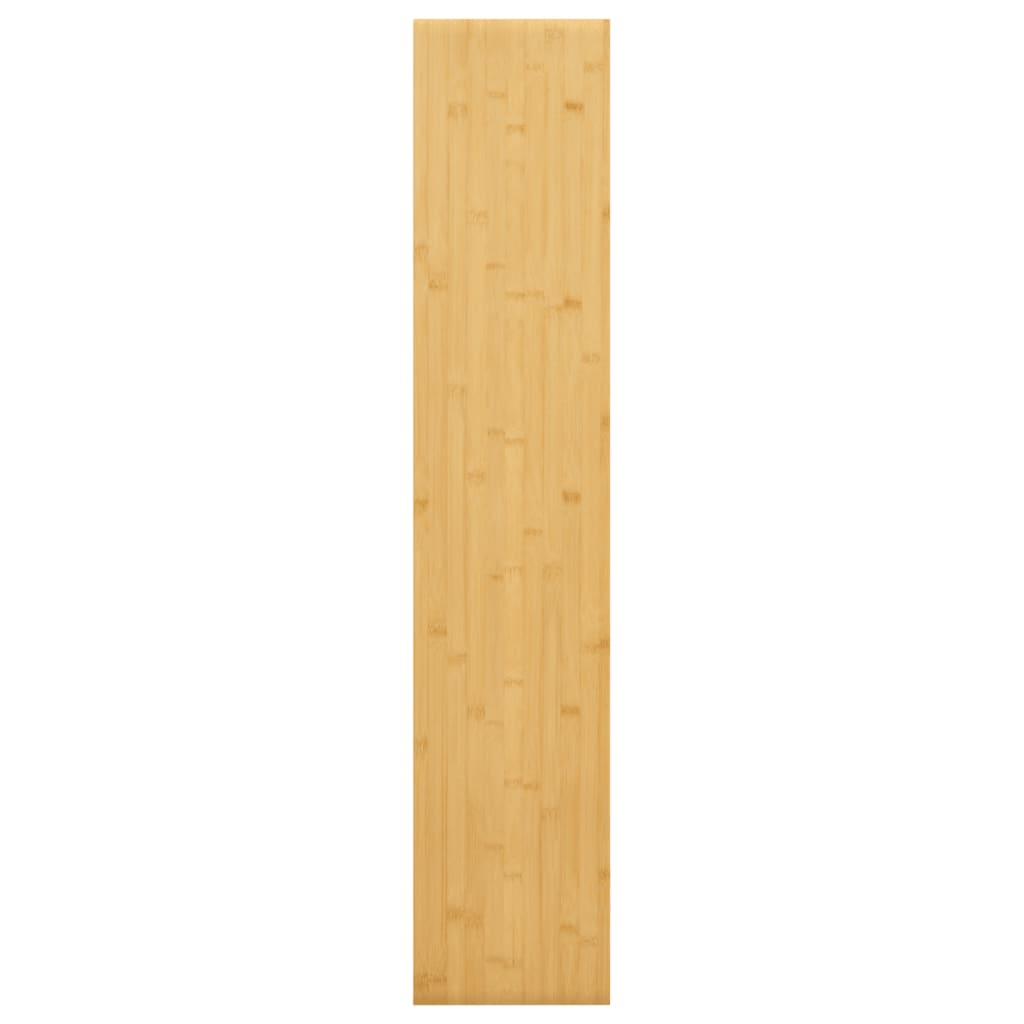 Scaffale a Parete 100x20x4 cm in Bambù