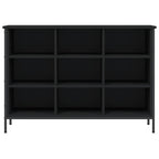 Scarpiera Nera 100x35x70 cm in Legno Multistrato