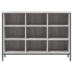 Scarpiera Grigio Sonoma 100x35x70 cm in Legno Multistrato