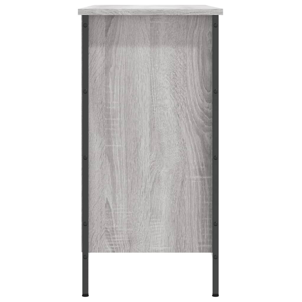 Scarpiera Grigio Sonoma 100x35x70 cm in Legno Multistrato