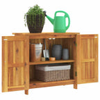Mobile da Giardino75x35x70 cm in Legno Massello di Acacia