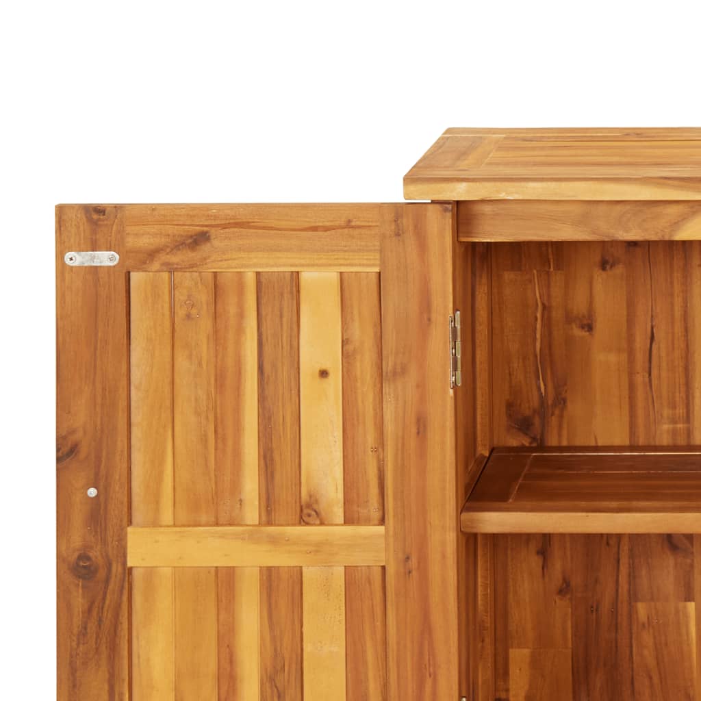 Mobile da Giardino75x35x70 cm in Legno Massello di Acacia
