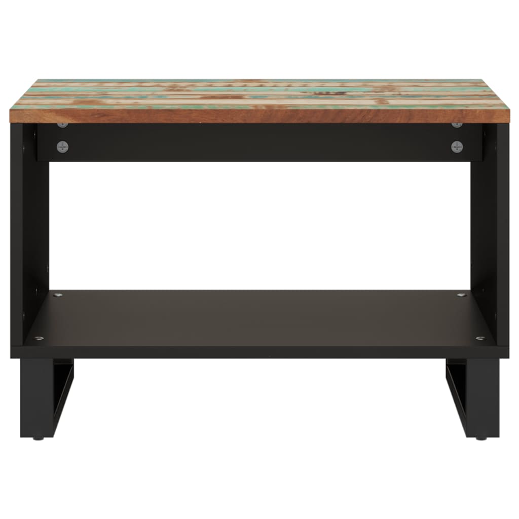 Tavolino da Salotto 60x50x40 cm in Legno Massello di Recupero