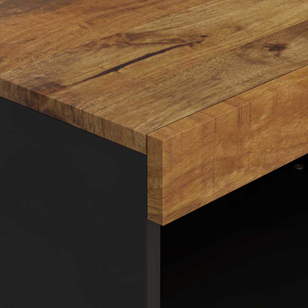 Mobile Porta TV 60x33x43,5 cm in Legno Massello di Mango