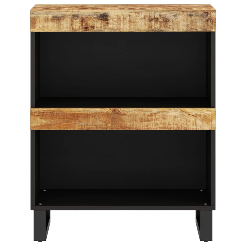Credenza 60x33x75 cm in Legno Massello di Mango