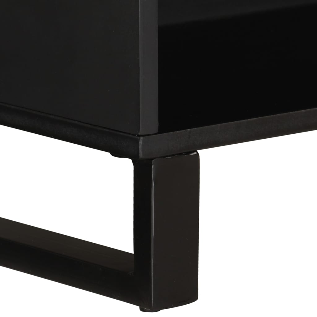 Credenza 60x33x75 cm in Legno Massello di Mango
