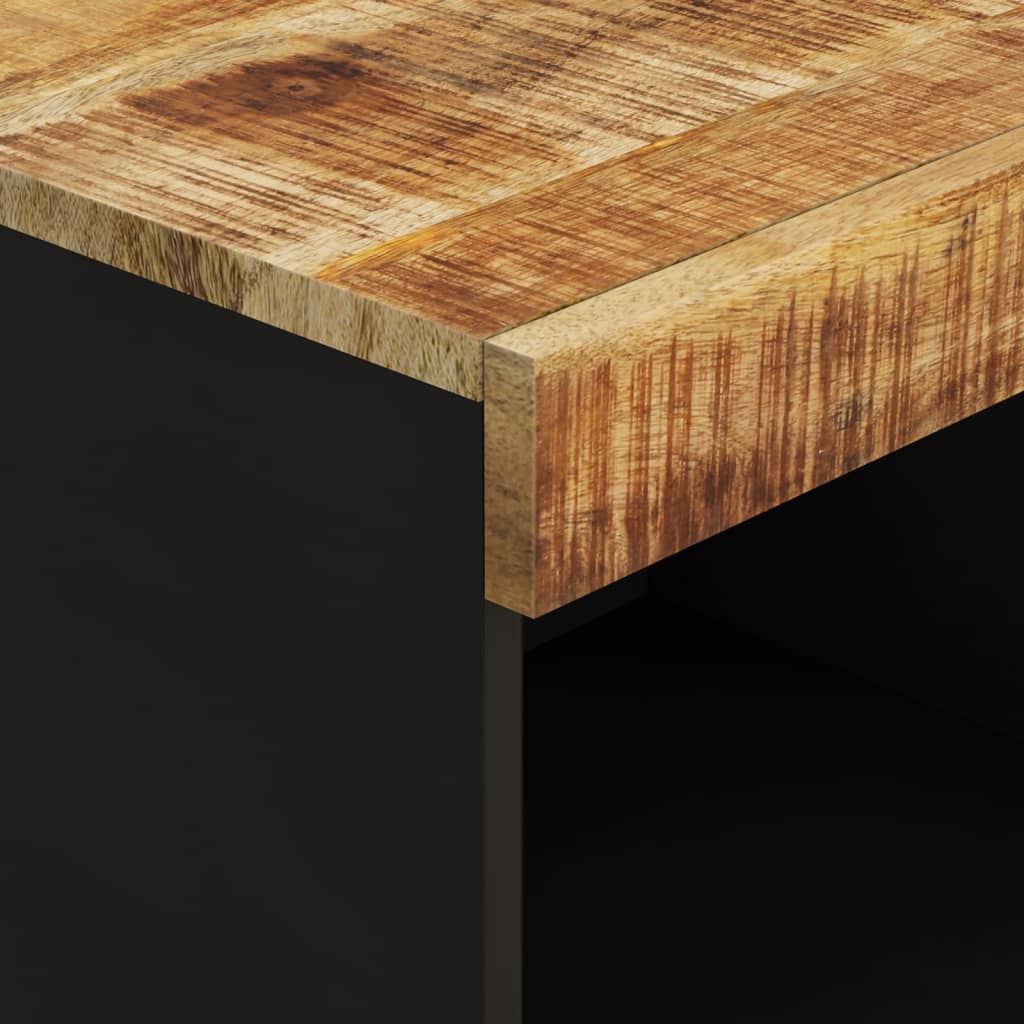 Credenza 85x33x75 cm in Legno Massello di Mango