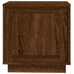 Comodini 2 pz Rovere Marrone 44x35x45 cm in Legno Multistrato