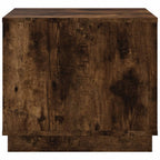 Tavolino da Salotto Rovere Fumo 51x50x44 cm Legno Multistrato