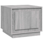 Tavolino da Salotto Grigio Sonoma 51x50x44 cm Legno Multistrato