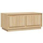 Tavolino da Salotto Rovere Sonoma 102x50x44cm Legno Multistrato