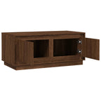 Tavolino Salotto Rovere Marrone 102x50x44 cm Legno Multistrato
