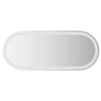Specchio da Bagno LED 90x40 cm Ovale