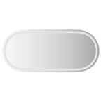 Specchio da Bagno LED 100x45 cm Ovale