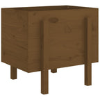 Fioriera da Giardino Ambra 62x50x57 cm Legno Massello di Pino