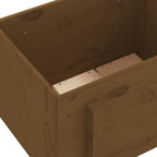 Fioriera da Giardino Ambra 62x50x57 cm Legno Massello di Pino