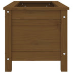 Fioriera da Giardino Ambra 82,5x40x39 cm Legno Massello di Pino