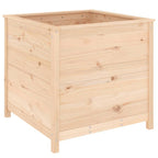 Fioriera da Giardino 82,5x82,5x78 cm in Legno Massello di Pino