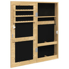 Armadio Portagioie con Specchio a Muro 30x8,5x67 cm