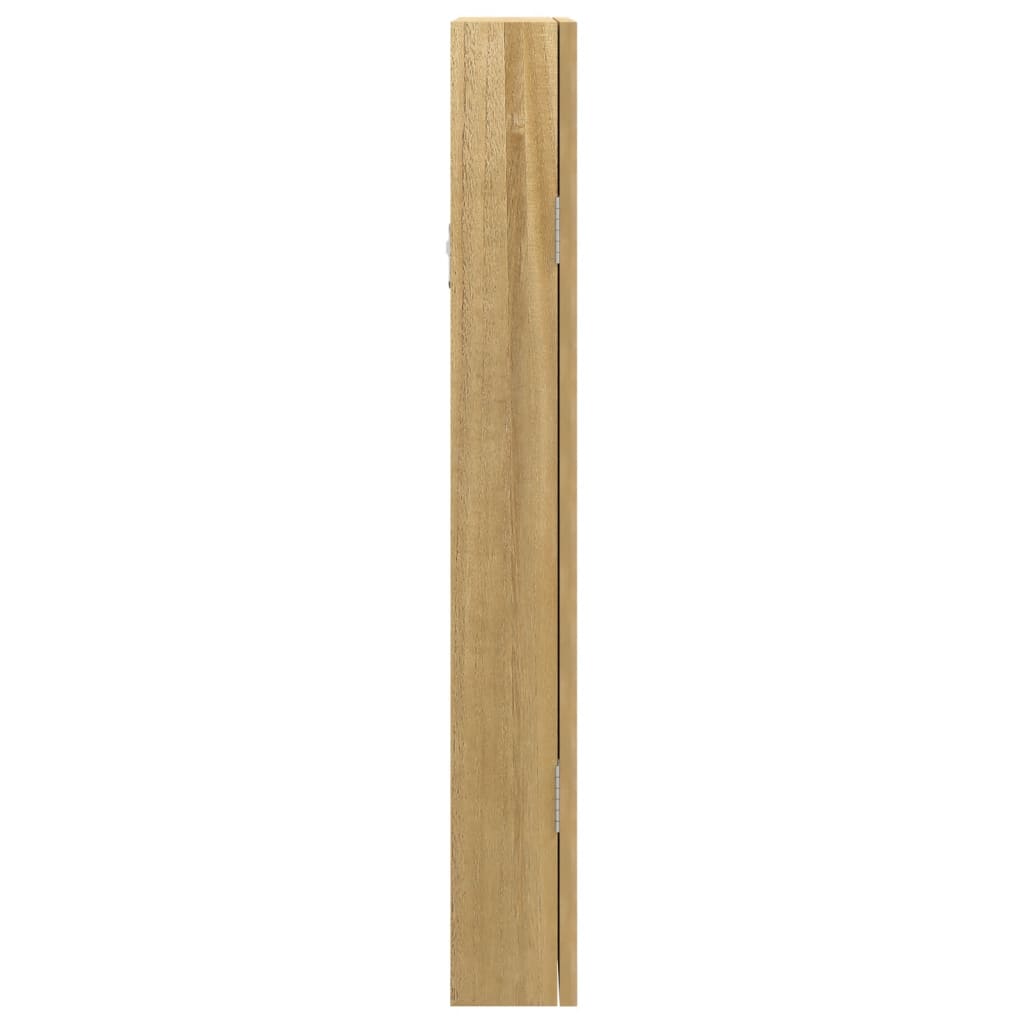 Armadio Portagioie con Specchio a Muro 30x8,5x67 cm