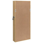 Armadio Portagioie con Specchio a Muro 30x8,5x67 cm
