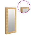 Armadio Portagioie con Specchio a Muro 30x8,5x67 cm