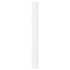 Armadio Portagioie con Specchio a Muro Bianco 37,5x10x106 cm