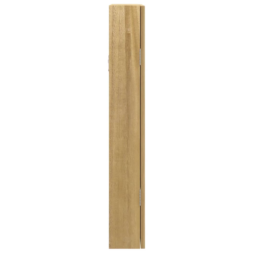Armadio Portagioie con Specchio a Muro 37,5x10x67 cm