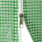 Serra con Telaio in Acciaio Verde 8 m² 4x2x2 m