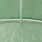 Serra con Telaio in Acciaio Verde 8 m² 4x2x2 m