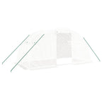 Serra con Telaio in Acciaio Bianco 8 m² 4x2x2 m
