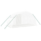 Serra con Telaio in Acciaio Bianco 8 m² 4x2x2 m