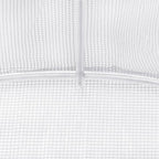 Serra con Telaio in Acciaio Bianco 8 m² 4x2x2 m