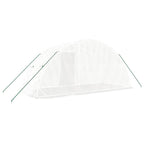 Serra con Telaio in Acciaio Bianco 10 m² 5x2x2,3 m