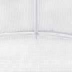 Serra con Telaio in Acciaio Bianco 10 m² 5x2x2,3 m