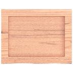 Ripiano Muro Marrone 40x30x(2-4) cm Massello Rovere Trattato