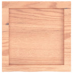 Ripiano Muro Marrone 40x40x(2-4) cm Massello Rovere Trattato
