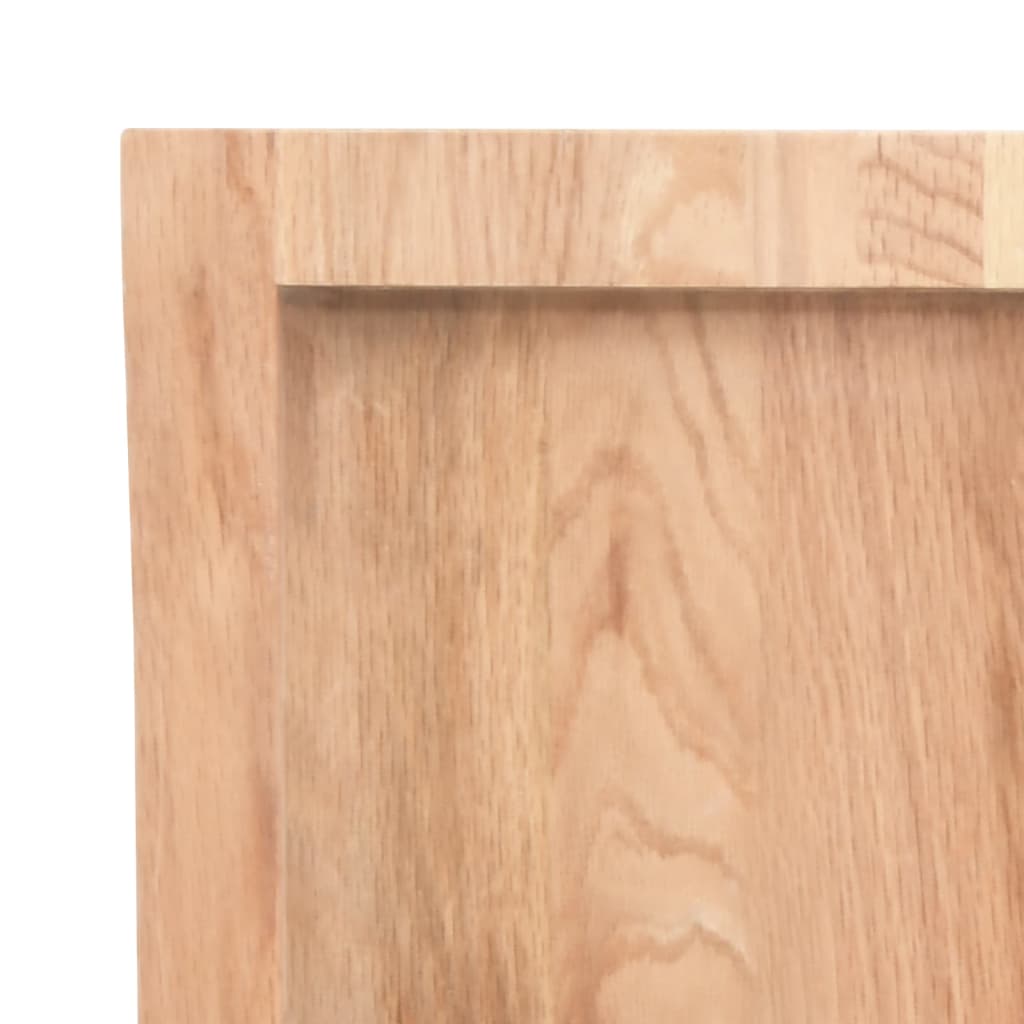 Ripiano Muro Marrone 60x40x(2-4) cm Massello Rovere Trattato