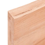 Ripiano Muro Marrone 60x40x(2-6) cm Massello Rovere Trattato