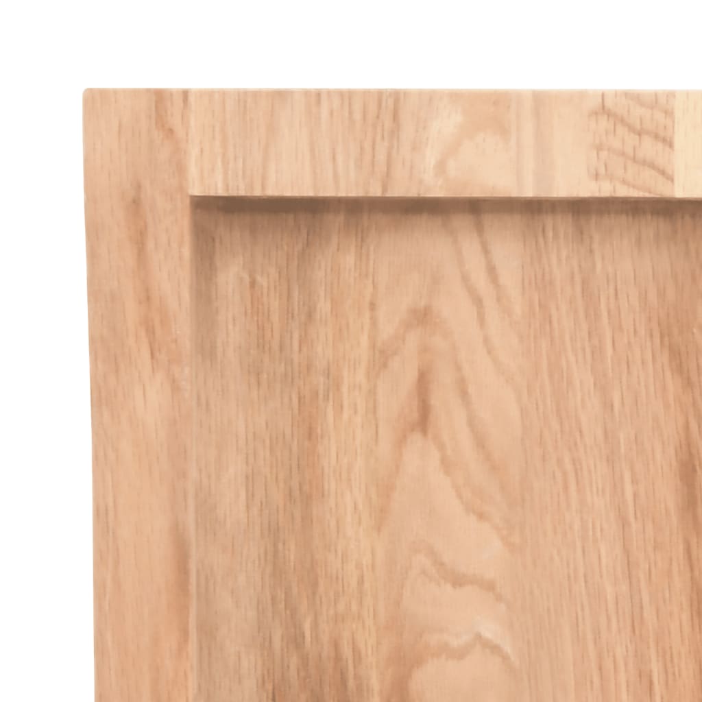 Ripiano Muro Marrone 60x60x(2-6) cm Massello Rovere Trattato