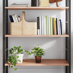 Ripiano Muro Marrone Chiaro 80x40x2 cm Massello Rovere Trattato