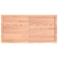 Ripiano Muro Marrone 120x60x(2-4) cm Massello Rovere Trattato