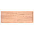 Ripiano Muro Marrone 140x50x(2-4) cm Massello Rovere Trattato
