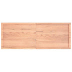Ripiano Muro Marrone 160x60x(2-4) cm Massello Rovere Trattato