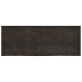 Ripiano Marrone Scuro 160x60x(2-6) cm Massello Rovere Trattato